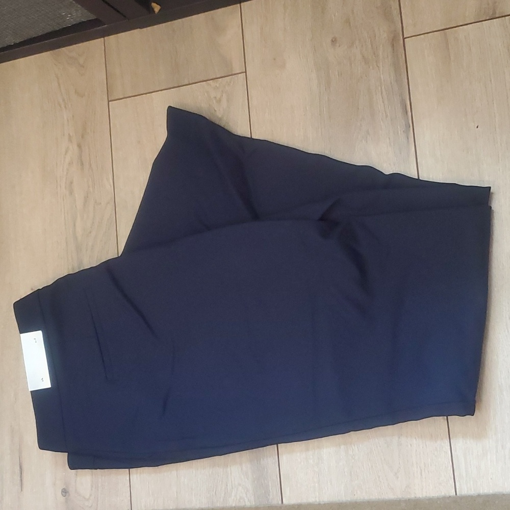 Chicos flex waistband trouser -navy